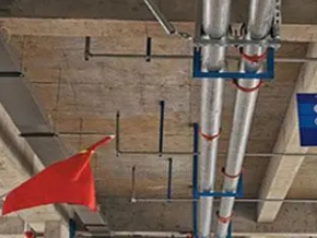 白山管廊支架的安装方法